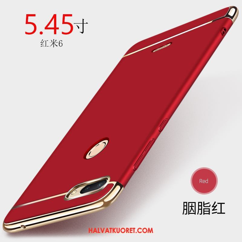 Xiaomi Redmi 6 Kuoret Puhelimen Luova, Xiaomi Redmi 6 Kuori Kova Pesty Suede Beige