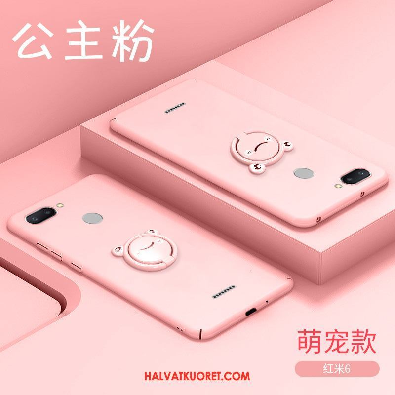 Xiaomi Redmi 6 Kuoret Suojaus Ohut Punainen, Xiaomi Redmi 6 Kuori Ultra Luova Beige