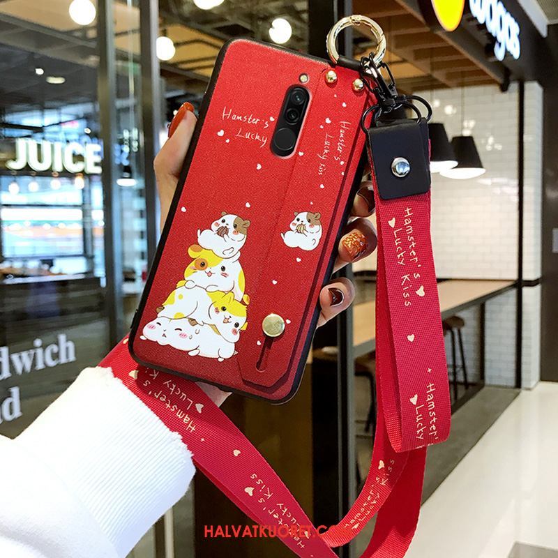 Xiaomi Redmi 8 Kuoret Ohut Ripustettavat Koristeet Suojaus, Xiaomi Redmi 8 Kuori Kotelo Ultra Beige