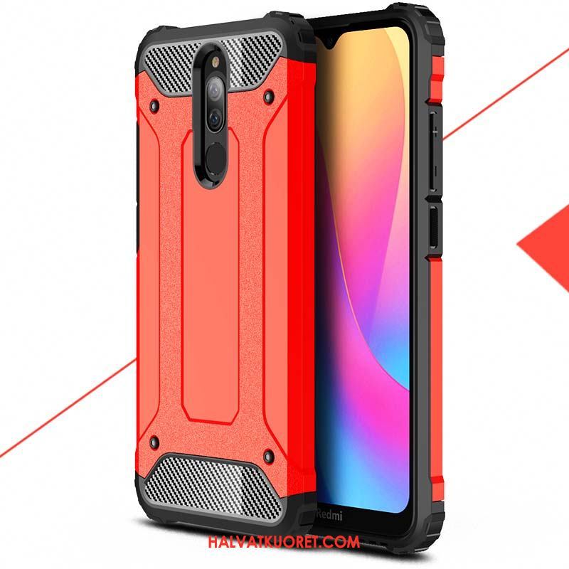 Xiaomi Redmi 8 Kuoret Suupaltti Punainen Puhelimen, Xiaomi Redmi 8 Kuori Suojaus Beige