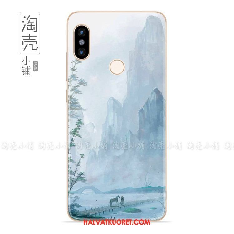 Xiaomi Redmi Note 5 Kuoret Maisema Puhelimen Pieni, Xiaomi Redmi Note 5 Kuori Korkea Sininen Beige