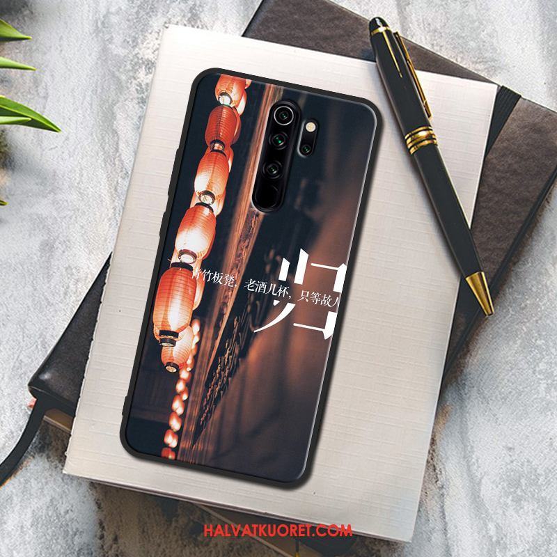 Xiaomi Redmi Note 8 Pro Kuoret Kotelo Puhelimen Rikkaus, Xiaomi Redmi Note 8 Pro Kuori Punainen Luova Beige