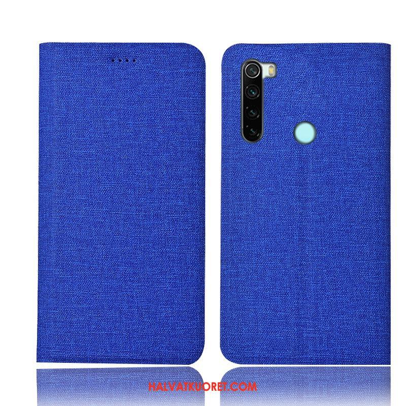 Xiaomi Redmi Note 8 Pro Kuoret Nahkakotelo All Inclusive, Xiaomi Redmi Note 8 Pro Kuori Punainen Puhelimen Beige