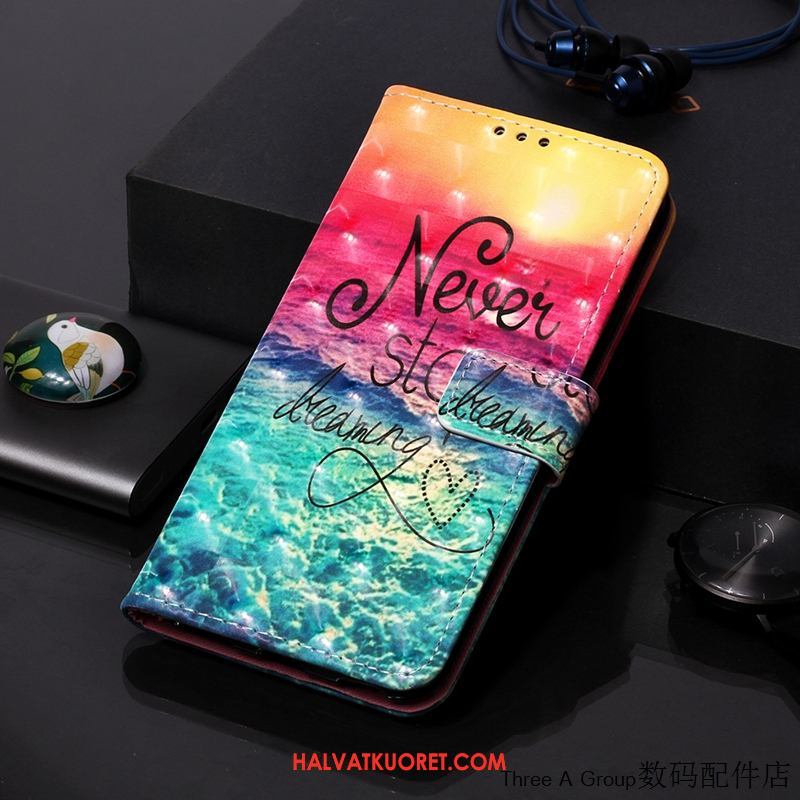 Xiaomi Redmi Note 8 Pro Kuoret Persoonallisuus Ihana, Xiaomi Redmi Note 8 Pro Kuori Nahkakotelo Puhelimen Beige