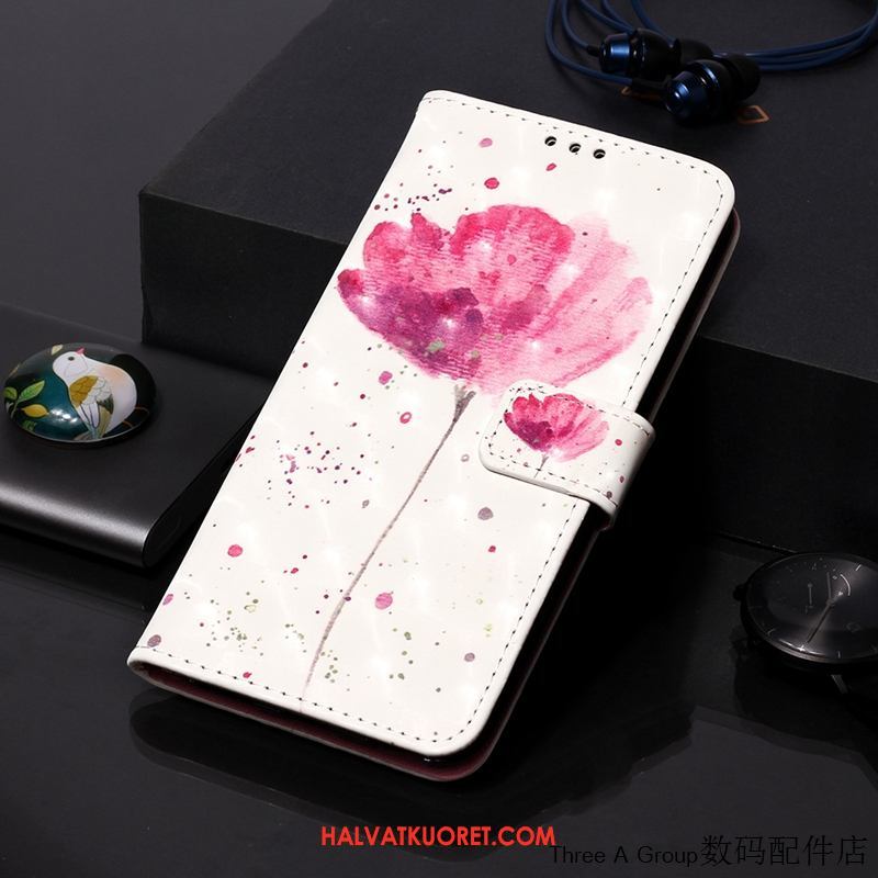 Xiaomi Redmi Note 8 Pro Kuoret Persoonallisuus Ihana, Xiaomi Redmi Note 8 Pro Kuori Nahkakotelo Puhelimen Beige