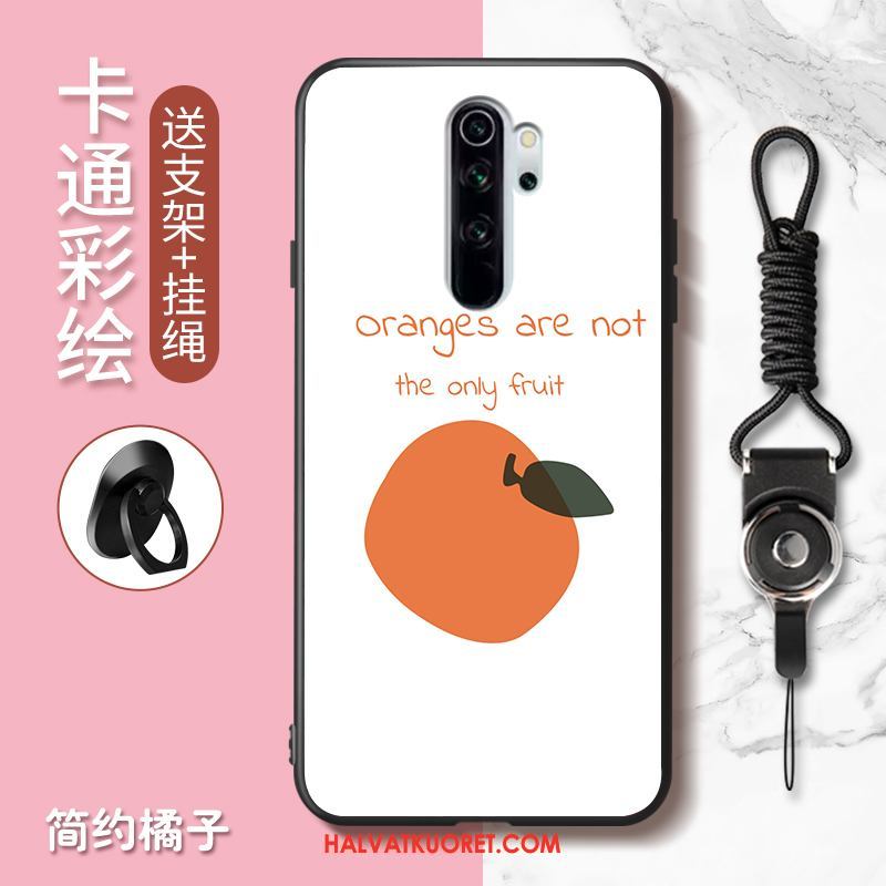 Xiaomi Redmi Note 8 Pro Kuoret Puhelimen Ihana Sarjakuva, Xiaomi Redmi Note 8 Pro Kuori Murtumaton Orange Beige