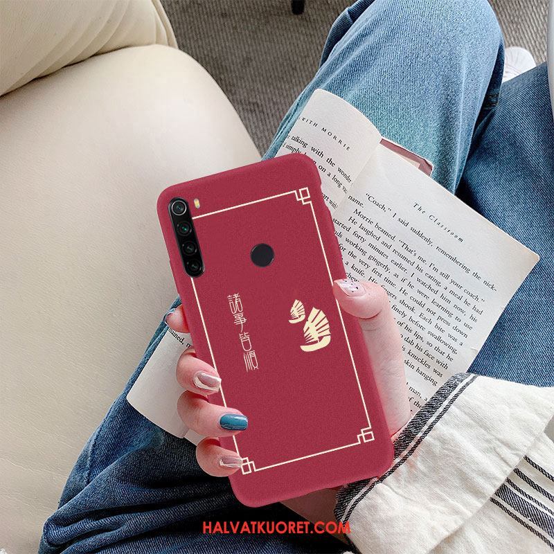 Xiaomi Redmi Note 8 Pro Kuoret Ripustettavat Koristeet Murtumaton Näytönsuojus, Xiaomi Redmi Note 8 Pro Kuori Ultra Puhelimen Beige