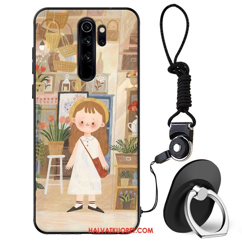 Xiaomi Redmi Note 8 Pro Kuoret Silikoni All Inclusive Tide-brändi, Xiaomi Redmi Note 8 Pro Kuori Murtumaton Persoonallisuus Beige