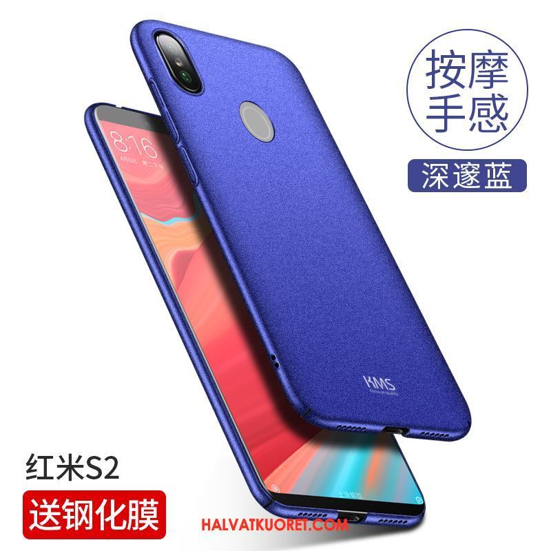 Xiaomi Redmi S2 Kuoret Suojaus Pesty Suede, Xiaomi Redmi S2 Kuori All Inclusive Ohut Beige