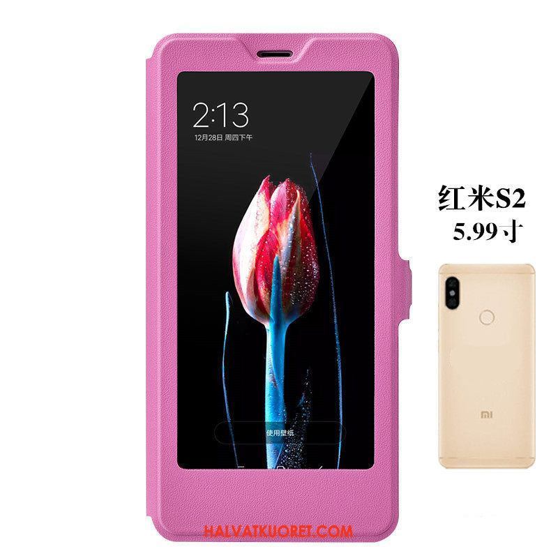 Xiaomi Redmi S2 Kuoret Suojaus Punainen Musta, Xiaomi Redmi S2 Kuori Puhelimen Kova Beige