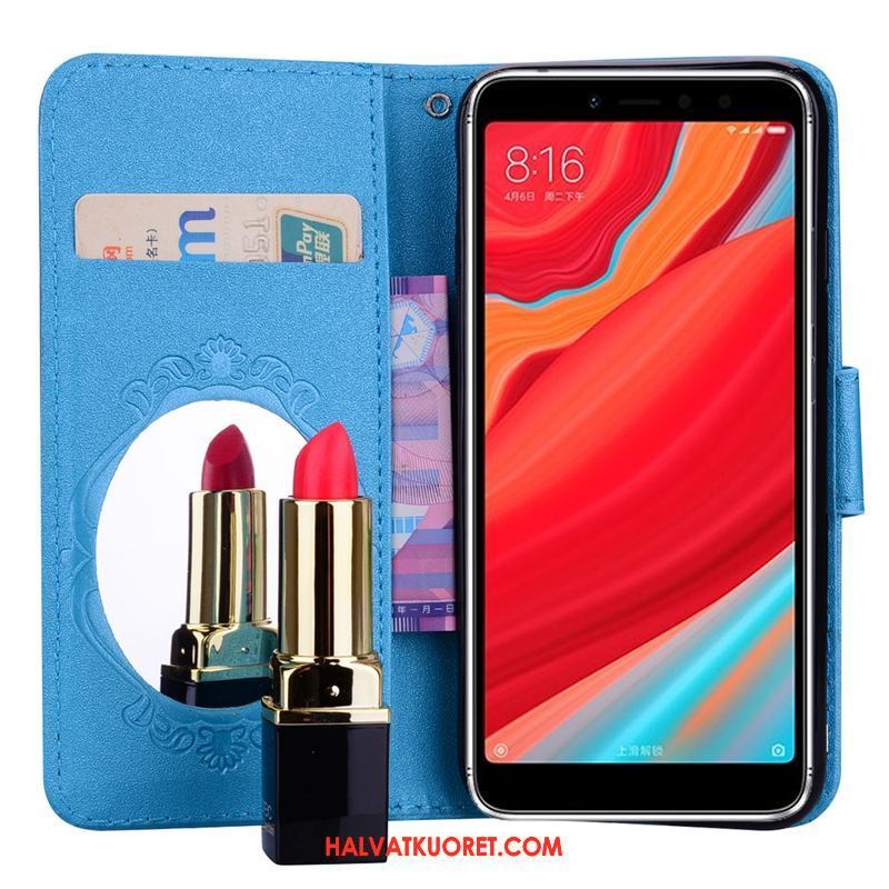 Xiaomi Redmi S2 Kuoret Violetti Puhelimen, Xiaomi Redmi S2 Kuori Nahkakotelo Kortti Beige