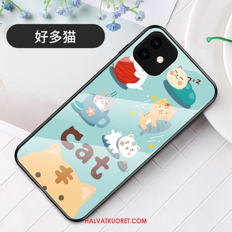 iPhone 11 Kuoret Kotelo Sarjakuva Puhelimen, iPhone 11 Kuori Trendi Lasi