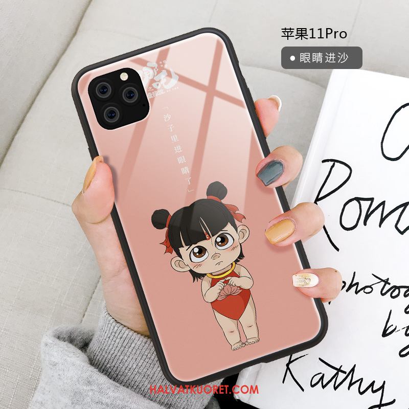 iPhone 11 Pro Kuoret All Inclusive Peili, iPhone 11 Pro Kuori Kotelo Net Red