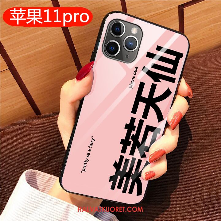 iPhone 11 Pro Kuoret Lasi Silikoni Kotelo, iPhone 11 Pro Kuori Suojaus Jauhe