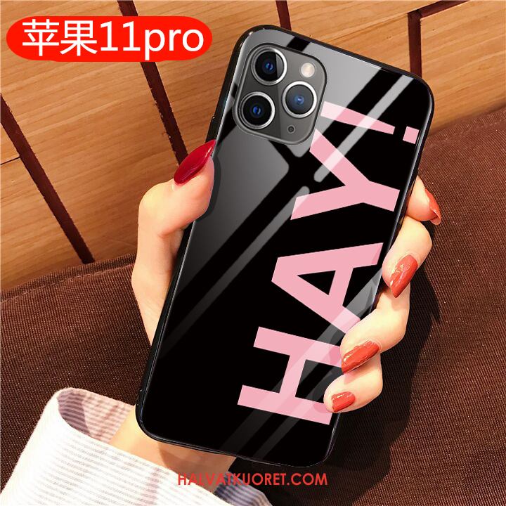 iPhone 11 Pro Kuoret Lasi Silikoni Kotelo, iPhone 11 Pro Kuori Suojaus Jauhe