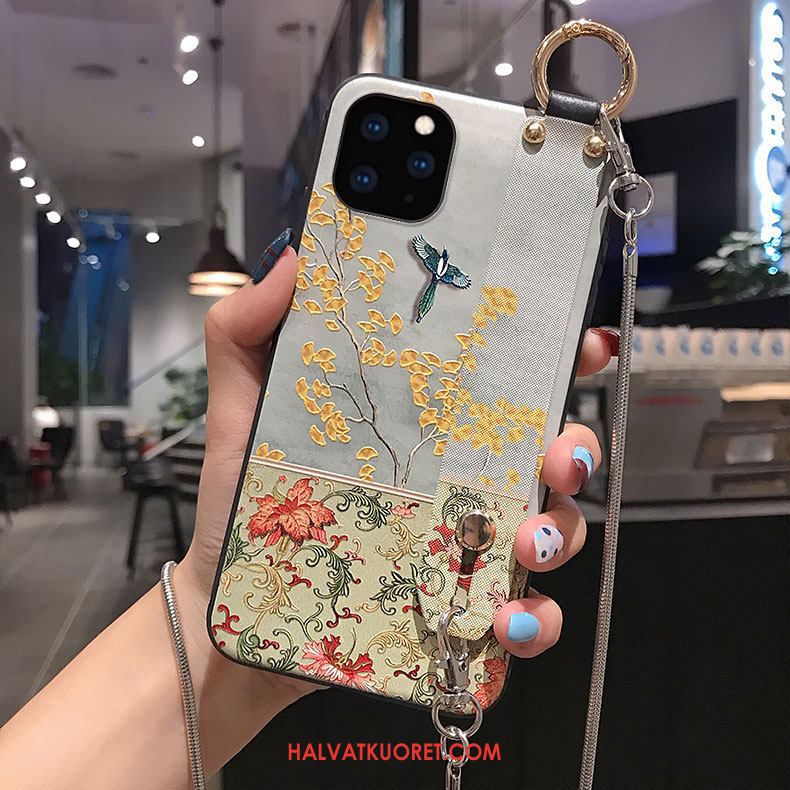 iPhone 11 Pro Kuoret Ripustettavat Koristeet Persoonallisuus Tuki, iPhone 11 Pro Kuori Puhelimen Punainen