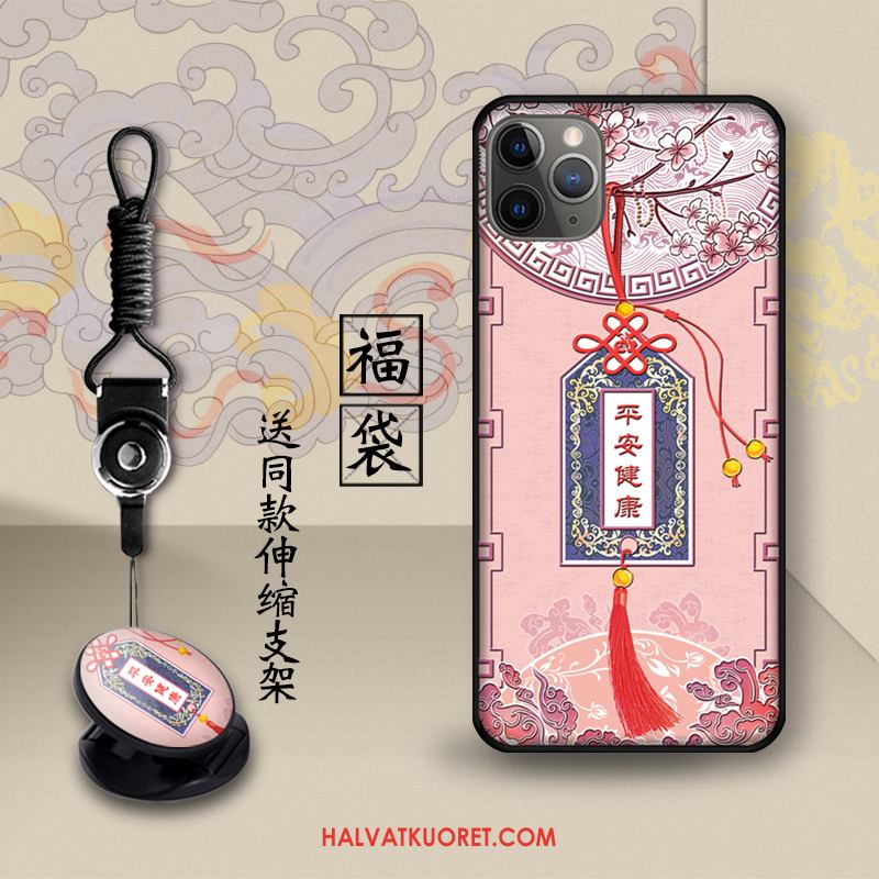 iPhone 11 Pro Max Kuoret Kiinalainen Tyyli Keltainen Vuosikerta, iPhone 11 Pro Max Kuori Suojaus Puhelimen