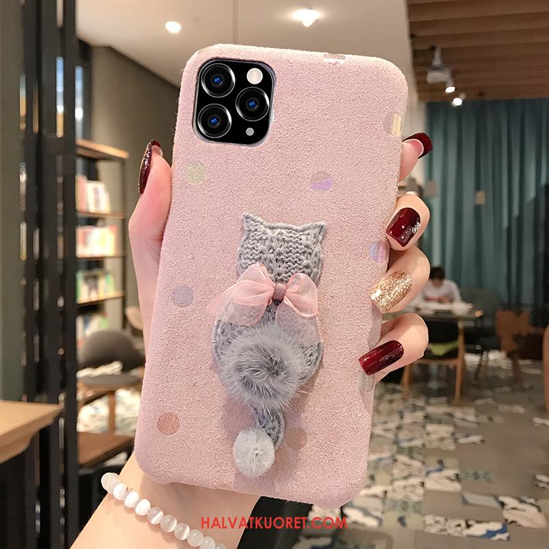 iPhone 11 Pro Max Kuoret Kotelo Kudonta, iPhone 11 Pro Max Kuori Luova Flanelli