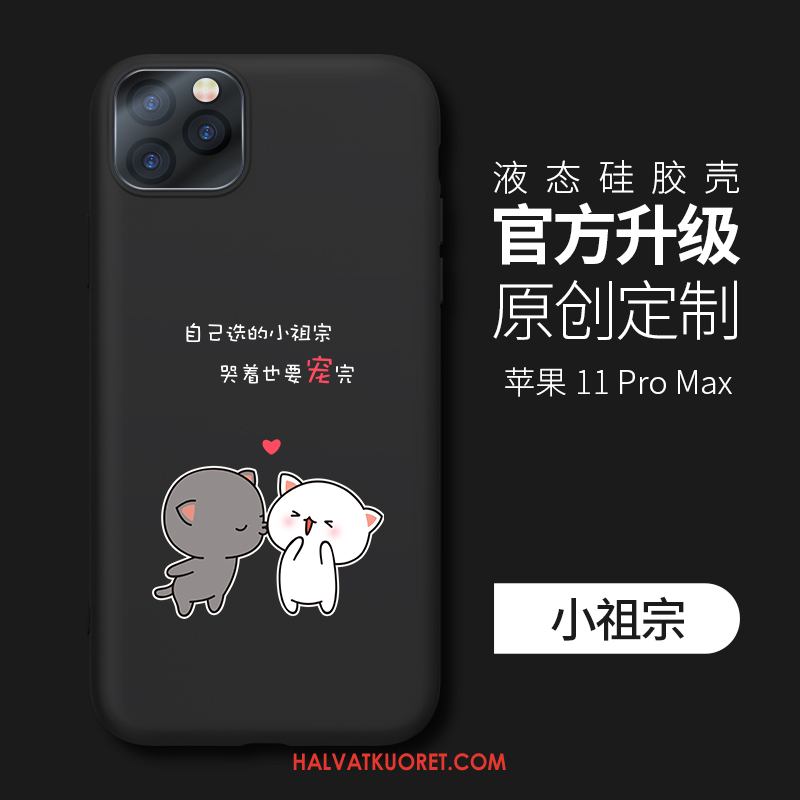 iPhone 11 Pro Max Kuoret Ohut Puhelimen Trendi, iPhone 11 Pro Max Kuori Pehmeä Neste All Inclusive