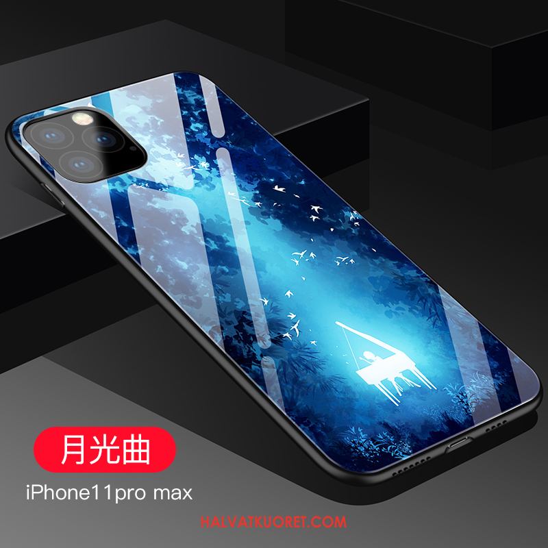 iPhone 11 Pro Max Kuoret Persoonallisuus Ohut Peili, iPhone 11 Pro Max Kuori Musta Net Red