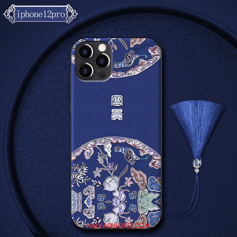 iPhone 12 Pro Kuoret Puhelimen Ylellisyys Ohut, iPhone 12 Pro Kuori Kiinalainen Tyyli Silikoni