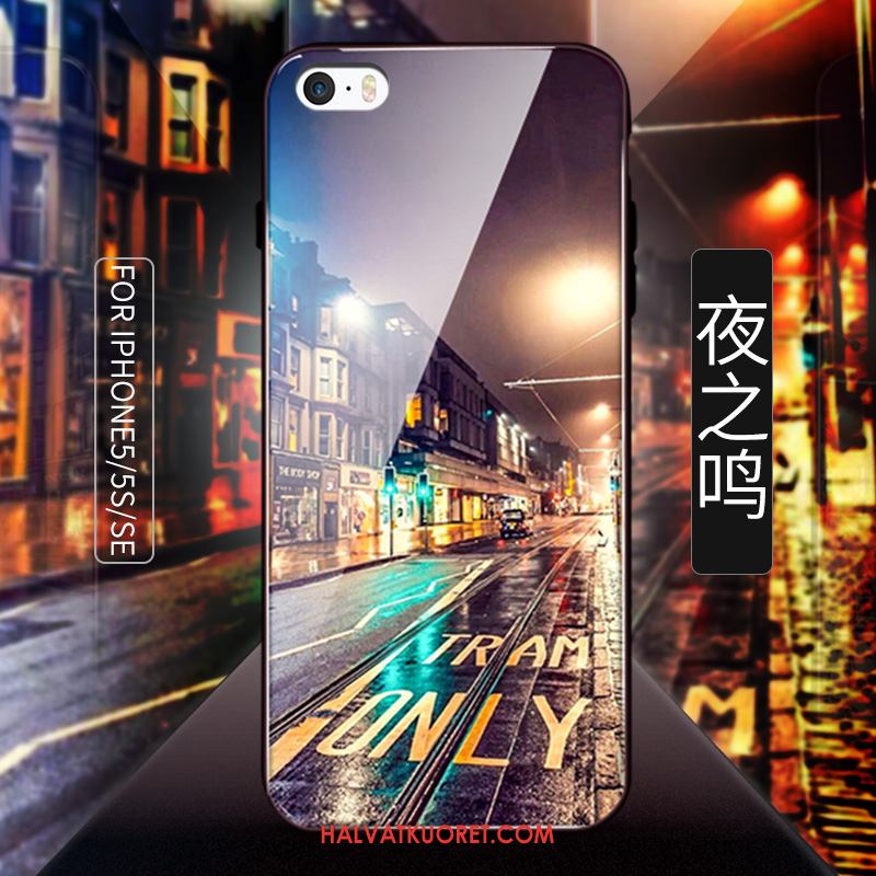 iPhone 5 / 5s Kuoret Kotelo Puhelimen All Inclusive, iPhone 5 / 5s Kuori Violetti Kevyt