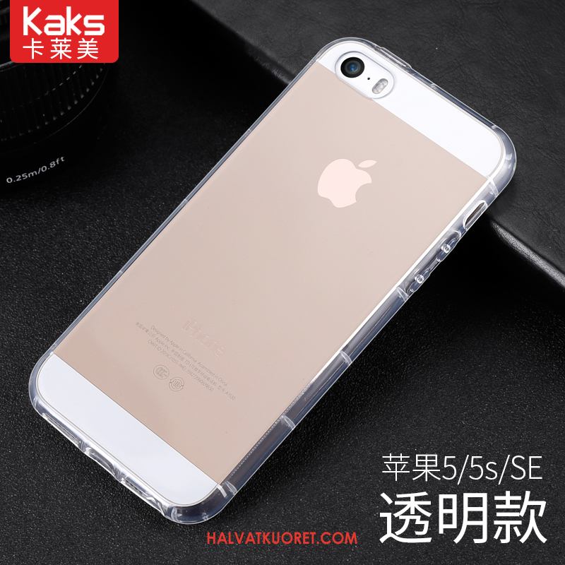 iPhone 5 / 5s Kuoret Suojaus Silikoni, iPhone 5 / 5s Kuori Kotelo Kevyt