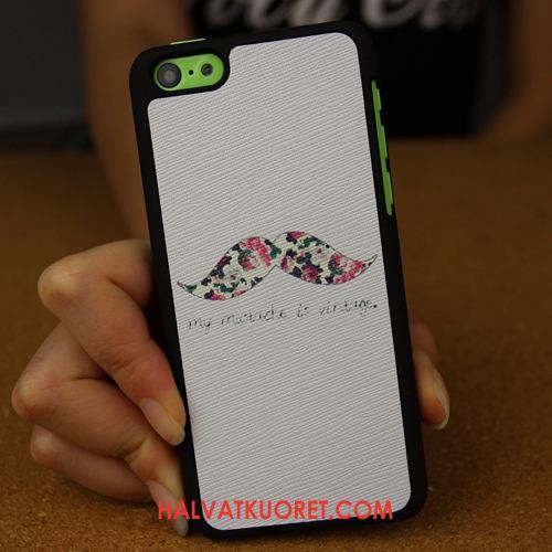 iPhone 5c Kuoret Kova Pesty Suede Ihana, iPhone 5c Kuori Takakansi Valkoinen