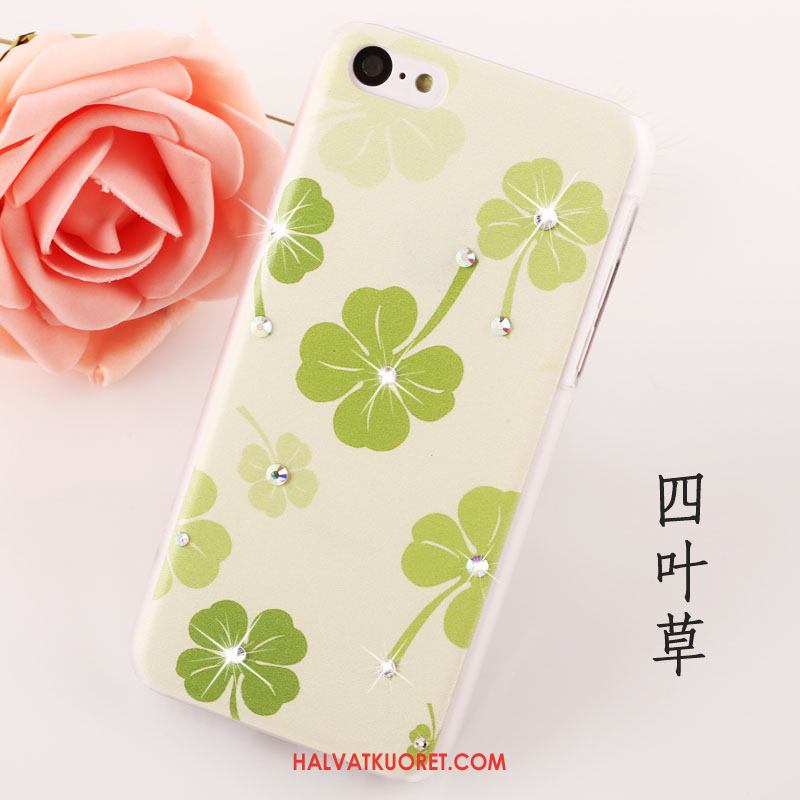 iPhone 5c Kuoret Murtumaton Suojaus Kotelo, iPhone 5c Kuori Pesty Suede Sininen