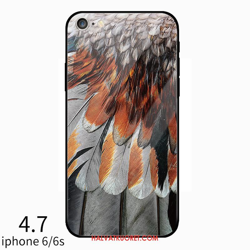 iPhone 6 / 6s Kuoret Luova Puhelimen Kotelo, iPhone 6 / 6s Kuori Vaalean Sulka