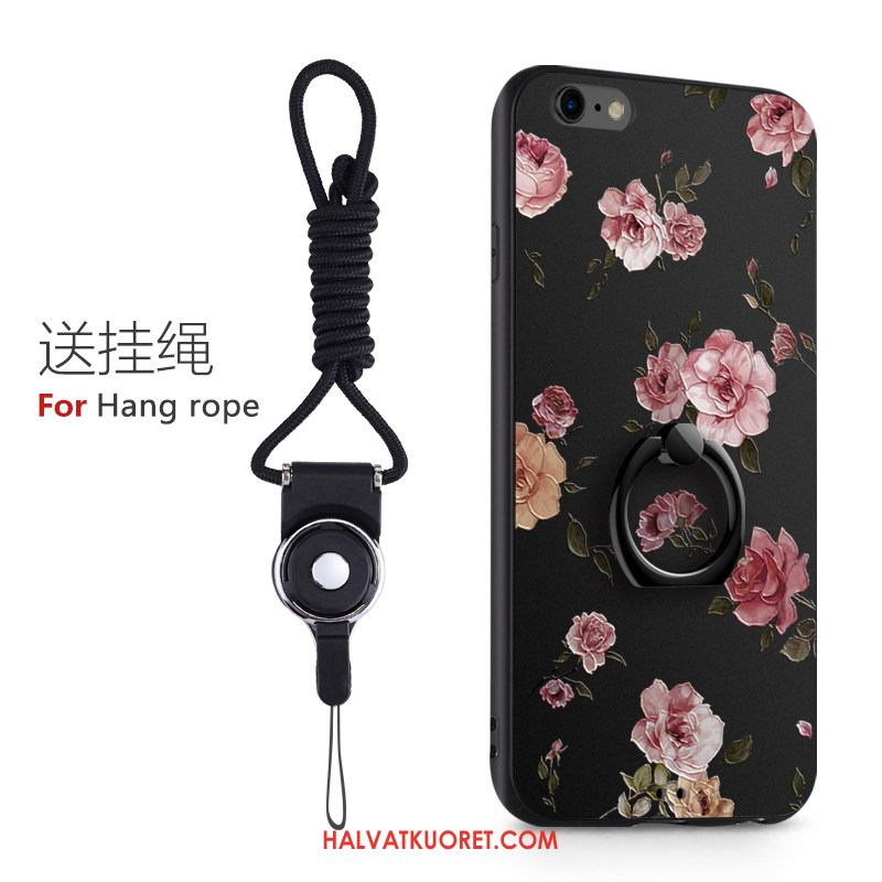 iPhone 6 / 6s Kuoret Ripustettavat Koristeet Puhelimen, iPhone 6 / 6s Kuori Musta All Inclusive