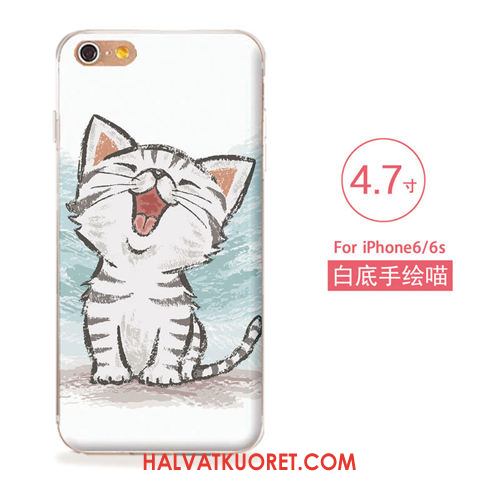 iPhone 6 / 6s Kuoret Silikoni Kohokuviointi Ripustettavat Koristeet, iPhone 6 / 6s Kuori Puhelimen All Inclusive