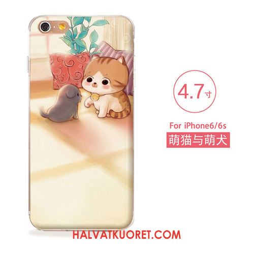 iPhone 6 / 6s Kuoret Silikoni Kohokuviointi Ripustettavat Koristeet, iPhone 6 / 6s Kuori Puhelimen All Inclusive