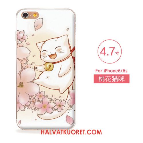 iPhone 6 / 6s Kuoret Silikoni Kohokuviointi Ripustettavat Koristeet, iPhone 6 / 6s Kuori Puhelimen All Inclusive
