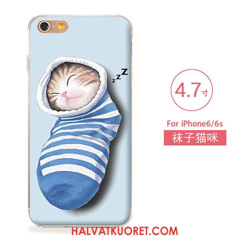 iPhone 6 / 6s Kuoret Silikoni Kohokuviointi Ripustettavat Koristeet, iPhone 6 / 6s Kuori Puhelimen All Inclusive