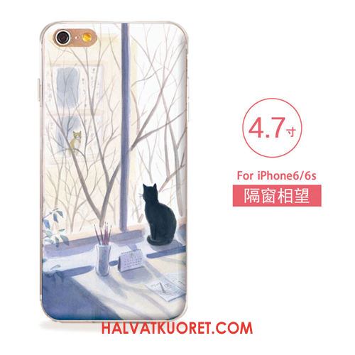 iPhone 6 / 6s Kuoret Silikoni Kohokuviointi Ripustettavat Koristeet, iPhone 6 / 6s Kuori Puhelimen All Inclusive