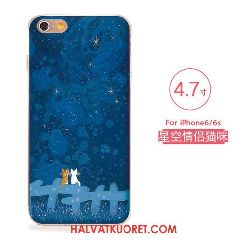 iPhone 6 / 6s Kuoret Silikoni Kohokuviointi Ripustettavat Koristeet, iPhone 6 / 6s Kuori Puhelimen All Inclusive