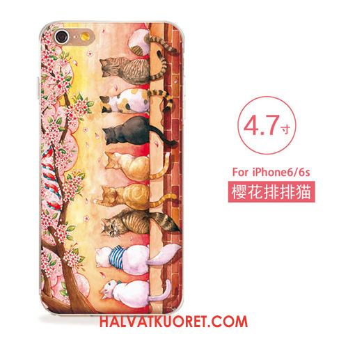 iPhone 6 / 6s Kuoret Silikoni Kohokuviointi Ripustettavat Koristeet, iPhone 6 / 6s Kuori Puhelimen All Inclusive