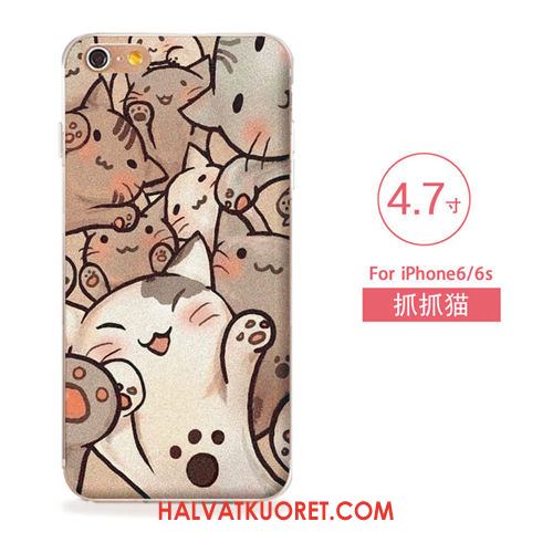 iPhone 6 / 6s Kuoret Silikoni Kohokuviointi Ripustettavat Koristeet, iPhone 6 / 6s Kuori Puhelimen All Inclusive