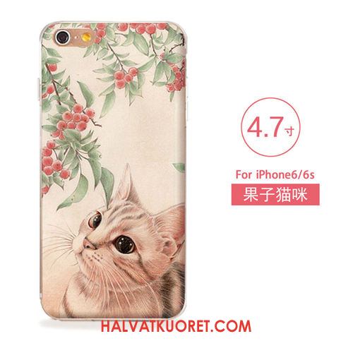 iPhone 6 / 6s Kuoret Silikoni Kohokuviointi Ripustettavat Koristeet, iPhone 6 / 6s Kuori Puhelimen All Inclusive