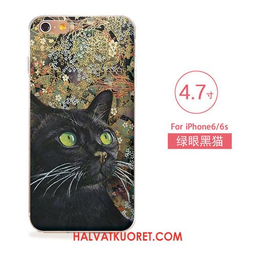 iPhone 6 / 6s Kuoret Silikoni Kohokuviointi Ripustettavat Koristeet, iPhone 6 / 6s Kuori Puhelimen All Inclusive