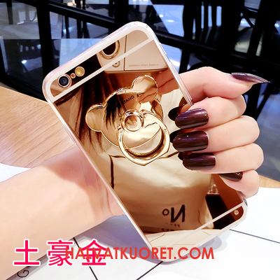 iPhone 6 / 6s Kuoret Trendi Puhelimen Kulta, iPhone 6 / 6s Kuori Silikonikuori Pehmeä Neste
