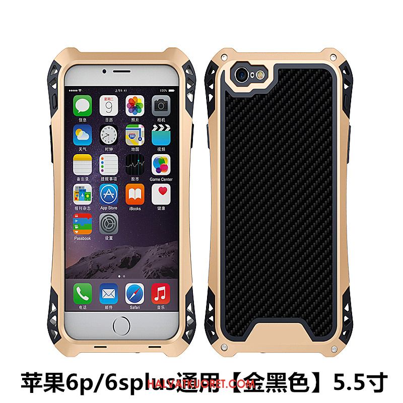 iPhone 6 / 6s Plus Kuoret All Inclusive Metalli Kotelo, iPhone 6 / 6s Plus Kuori Murtumaton