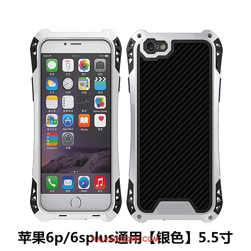 iPhone 6 / 6s Plus Kuoret All Inclusive Metalli Kotelo, iPhone 6 / 6s Plus Kuori Murtumaton