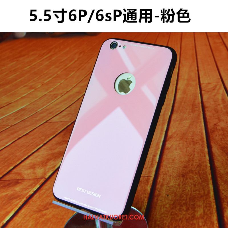 iPhone 6 / 6s Plus Kuoret Lasi Suojaus Kotelo, iPhone 6 / 6s Plus Kuori Murtumaton Karkaisu