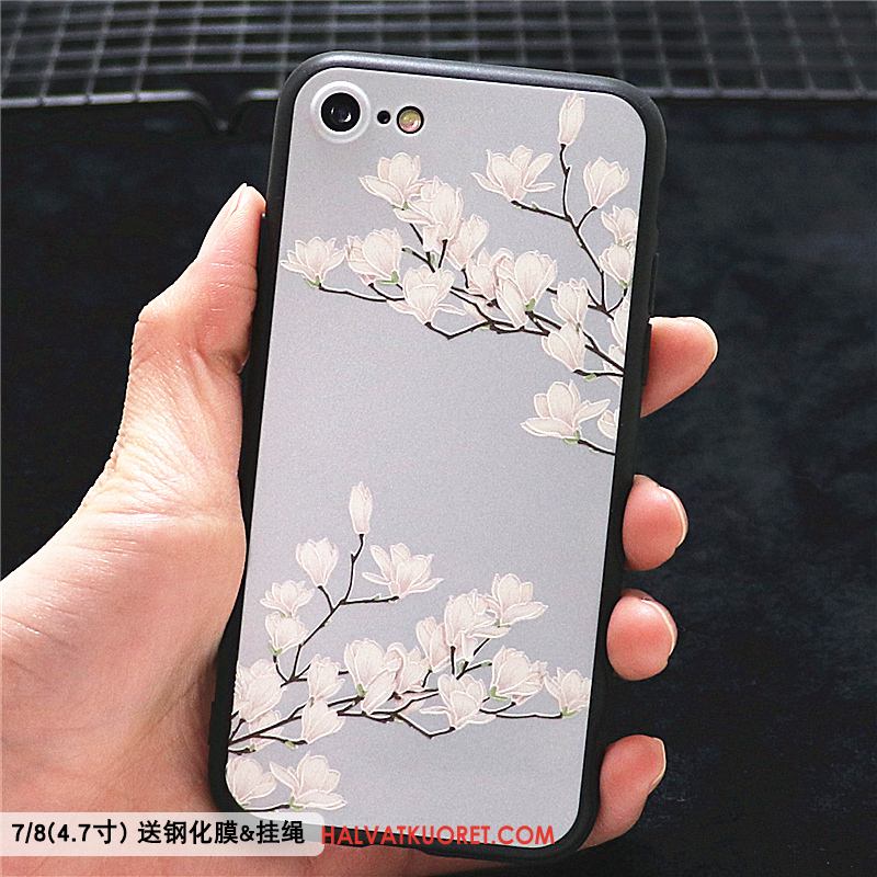 iPhone 7 Kuoret Persoonallisuus Kotelo Kiinalainen Tyyli, iPhone 7 Kuori Pehmeä Neste Ripustettavat Koristeet
