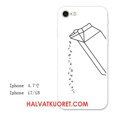 iPhone 7 Kuoret Silikoni Murtumaton Pehmeä Neste, iPhone 7 Kuori Rakastunut Yksinkertainen