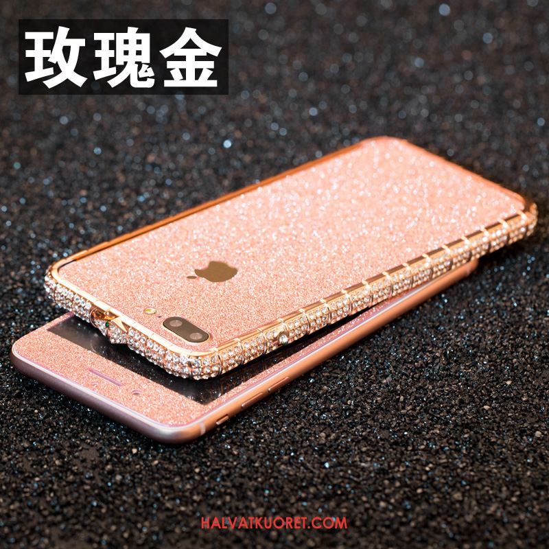 iPhone 7 Plus Kuoret Hopea Rhinestone Inlay, iPhone 7 Plus Kuori Strassi Murtumaton