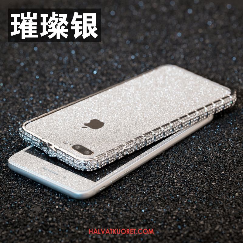 iPhone 7 Plus Kuoret Hopea Rhinestone Inlay, iPhone 7 Plus Kuori Strassi Murtumaton