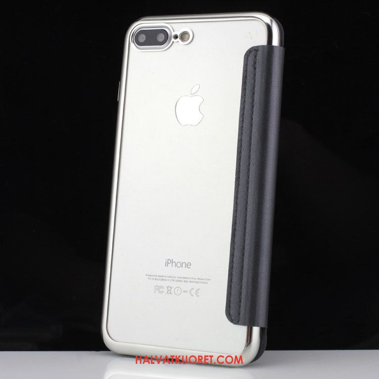 iPhone 7 Plus Kuoret Läpinäkyvä Nahkakotelo, iPhone 7 Plus Kuori All Inclusive Puhelimen